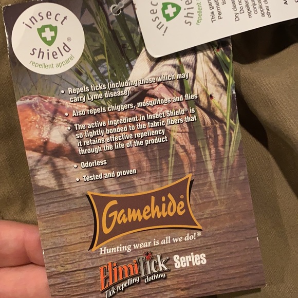 Gamehide Medium Insect Shield ElimiTick Pants 18 - Picture 9 of 11